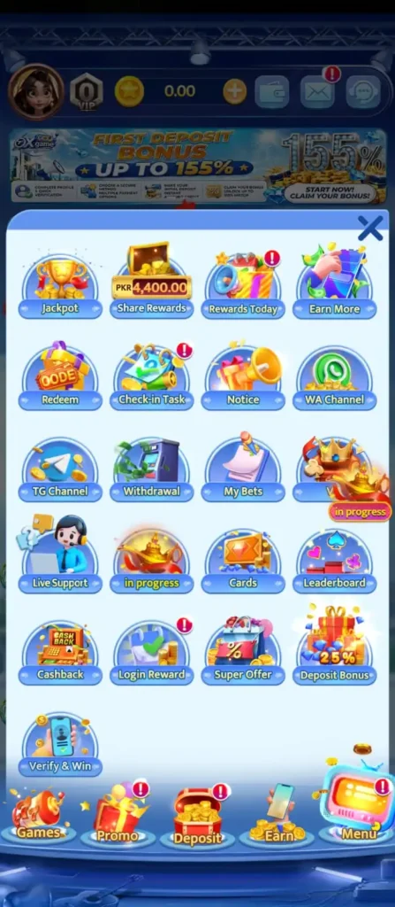 OXGame app